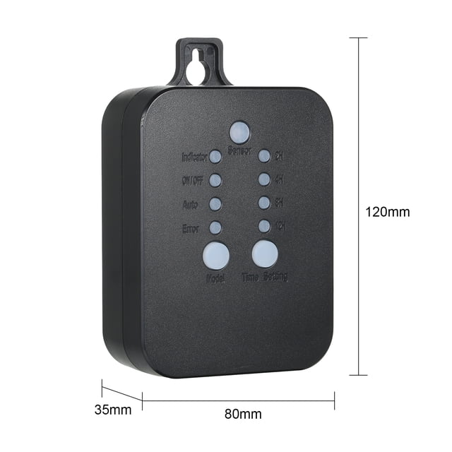 Labymos DC/AC12-24V 120W Low Voltage Switch Sensitive Light Control Auto On Mode/ 2H&4H&8H&12H 4Levels Timer/