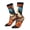 2 Black-1, variant on Vintage Colorful Flower French Bulldog Print Adult Socks for Men & Women,Calf Socks, Ankle Socks,Boots Socks,Breathable Casual Sock,Unisex Crew Socks