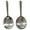 Silvery 2pcs, variant on Soup Spoons Premium Stainless steel short handle large round spoon