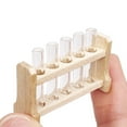 thumbnail image 3 of 1/12 Dollhouse Miniature Laboratory Test Tube Rack Set for Living Room Decor, 3 of 8