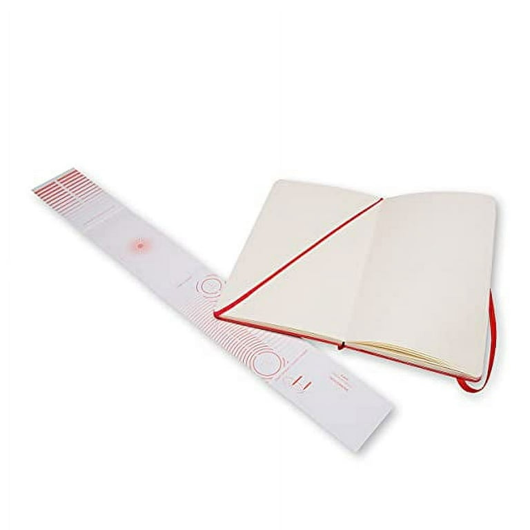 Moleskine Art Collection Sketchbook, Scarlet Red Cover, 5 x 8.25, 36 Sheets  (705625)
