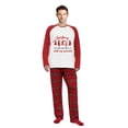 thumbnail image 3 of iHapHap Matching Family Christmas Pajamas Red Plaid Gnomes Sleepwear Set, 2-3T-Kid, 3 of 5