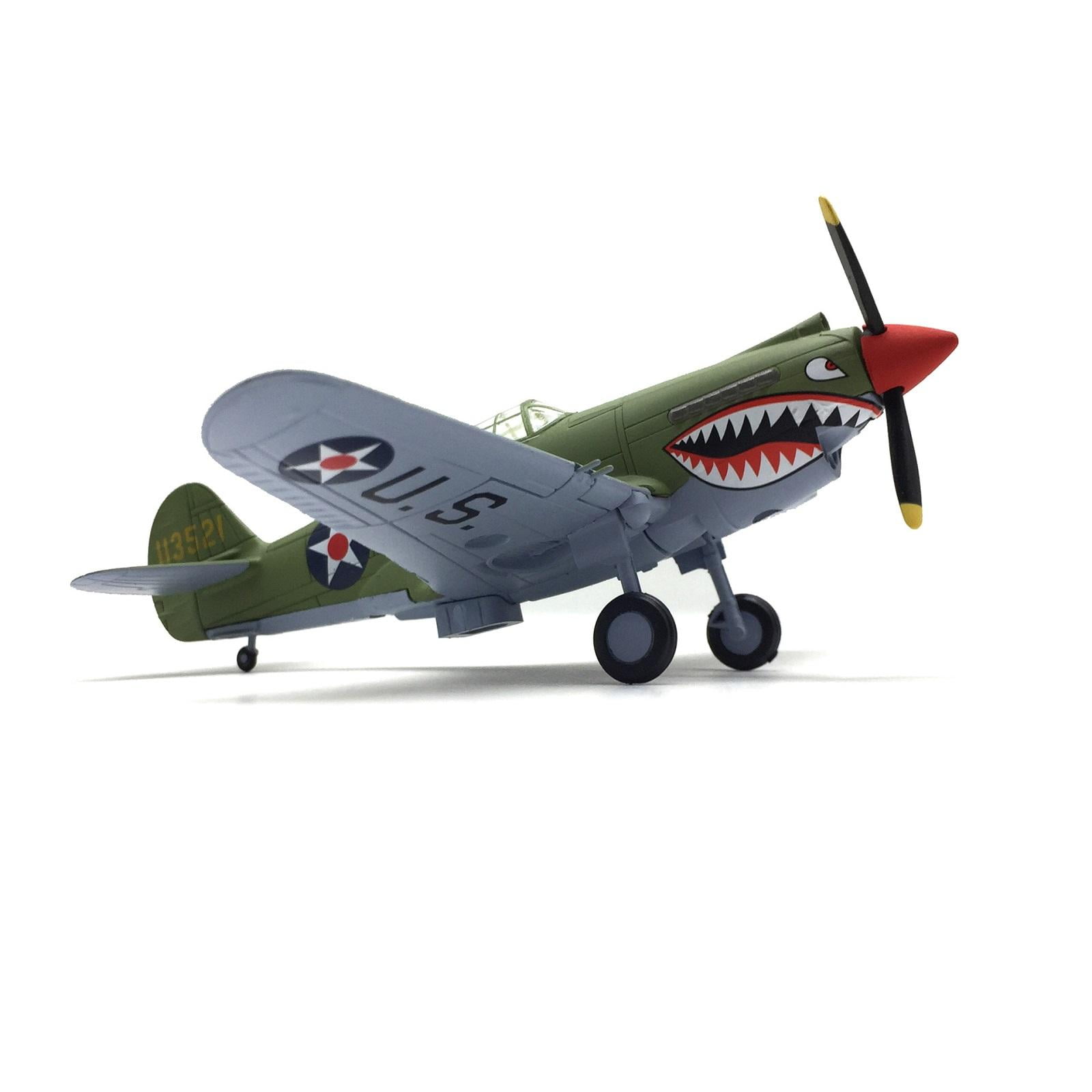 1/72 Scale American P40 Fighter Attack Plane Diecast Military Model Metal Airplane Models for Collection Gift