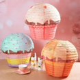 thumbnail image 1 of Sentmoon Paper Lanterns 1Pcs Paper Lanterns Colorful Paper Decorative Lanterns That Can Be Hung Suitable for Home Decoration and Party Decoration Balls Wedding decorations, 1 of 8