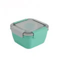 thumbnail image 1 of 1100ml 1500ml Portable Lunch Box Container 2 Layer Grid Salad Bowl Bento Boxes Salad Bowls Lunch Box Lunch Container for Food Green 1100ml, 1 of 6