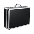 thumbnail image 4 of Colaxi Aluminum Alloy Tool Box Storage Box Holder Bin with Handle Multipurpose Organizer Carrying Case for Craft Work Traveling Gift L and Black, 4 of 8