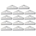 thumbnail image 1 of Unique Bargains 14 Pcs 1-1/2' Couvercle de Valve Tab de Remplacement pour Gros Bloc Ton Chrome Chevy, 1 of 6