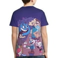 thumbnail image 2 of Cuphead Show Mugman Youth Unisex T-Shirt Crewneck Short Sleeve Double-Sided Print Tee Shirts Top For Boys Girls Kid Teen X-Large, 2 of 6