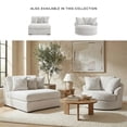 thumbnail image 6 of Signature Design by Ashley Snodoodle Gray Oversized Swivel Accent Chair, 6 of 11