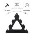 thumbnail image 1 of HONITANO Strong Black Dumbbell Organizer Stand with Space Saving Triangle Frame, 1 of 4