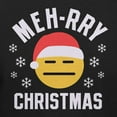 thumbnail image 3 of Teelocity Merry Blah Christmas Graphic T-Shirt (X-Large - Standard Fit, Black), 3 of 4