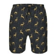 thumbnail image 3 of Goofa Christmas Deers Printed Mens Swim Trunks Summer Quick Dry Short Beach Swimwear Bathing Suits-3X-Large, 3 of 9