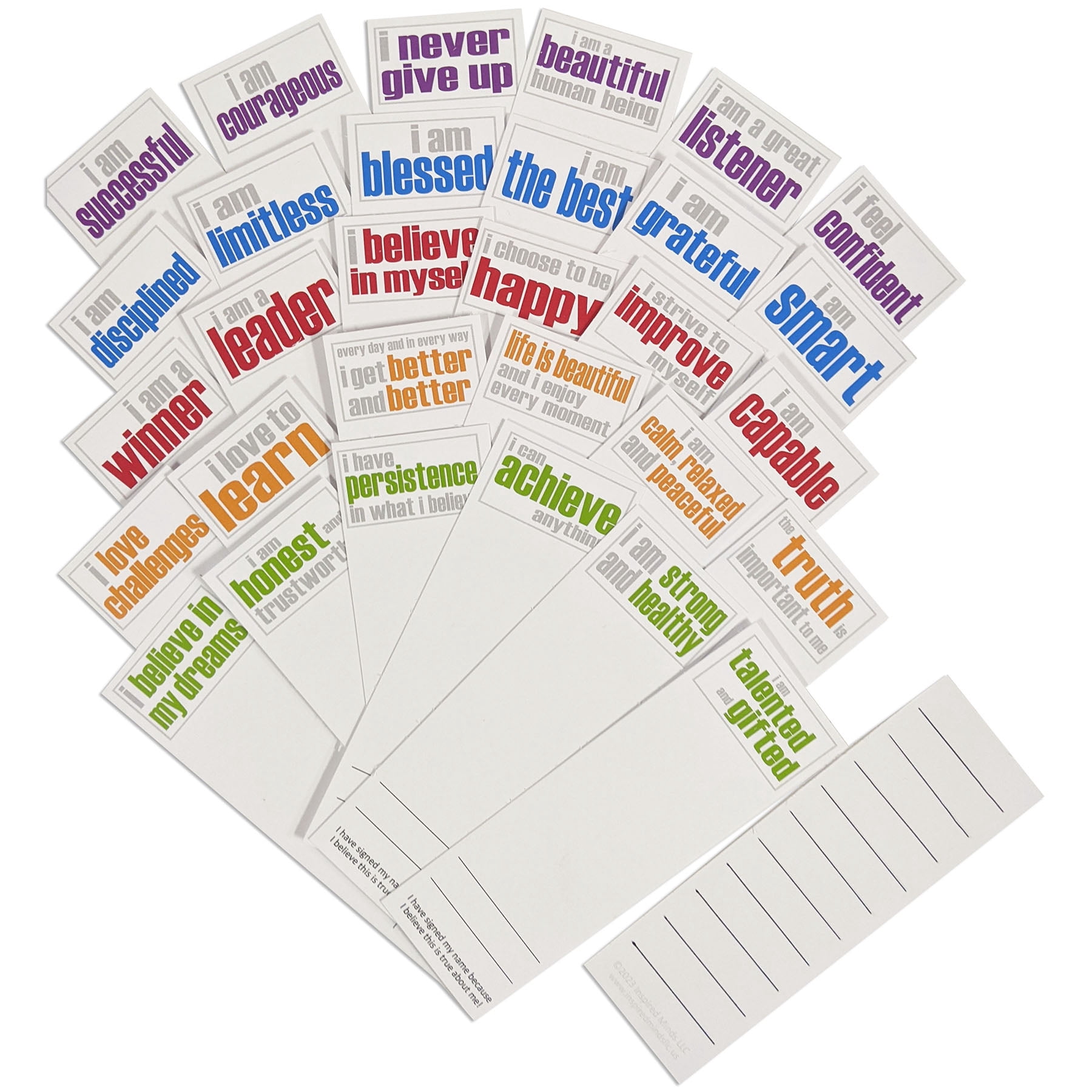 Inspired Minds Page Keepers Bookmarks, 30 Titles Per Set, 3 Sets