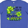 thumbnail image 4 of Inktastic Are You Ready to Shamrock? Fun St. Patrick's Day Youth T-Shirt, 4 of 5