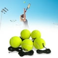 thumbnail image 3 of 5Pcs Professional Tennis Balls Beginner Training Balls with Elastic String Practice & Tennis Trainer Replacement Tool, 3 of 10