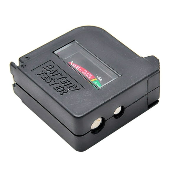 Measuring Tools Six-Function Button Universal Battery Tester for AA/AAA/C/D/18650/9V/15V Cells and More Practical Multimeter-Style Checker for Battery on Platform