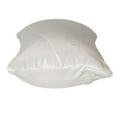 thumbnail image 5 of Parkland Collection Koko Transitional Quilted White Throw Pillow, 5 of 6