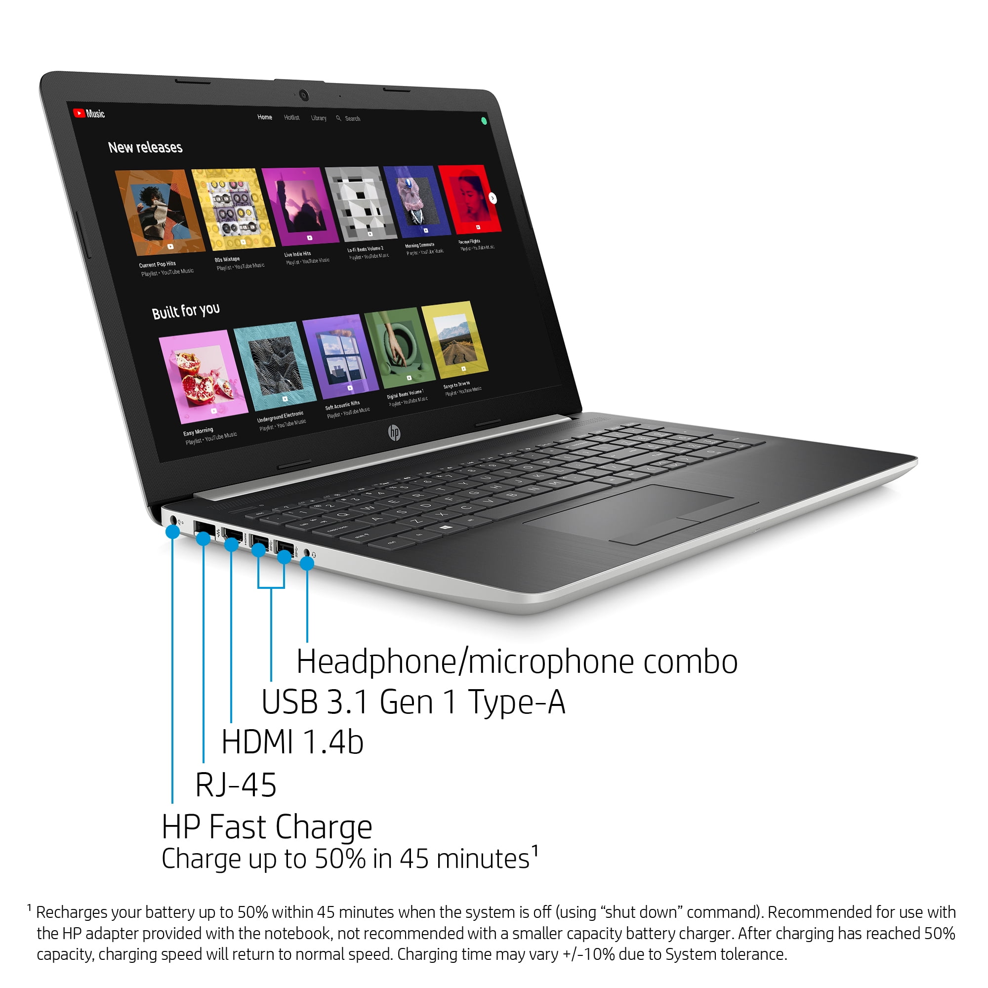 HP 15 Laptop Bundle, 15.6
