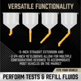 thumbnail image 4 of General Motorcycle Car Funnel Anti-splash Plastic Refueling Oil Liquid Spout for Diesel Filling Tool Motor Auto Accessar, 4 of 4