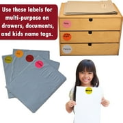 Royal Green Round 2 Stickers Labels for Moving, Blue Color Dot Sticker 50mm - 180 Pack