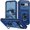 Navy+Navy, variant on HCTian Military Grade Case for Google Pixel 8A Case Pixel 8A Case with Kickstand Ring Holder Slide Camera Cover Protection Shockproof Case for Google Pixel 8A Phone Case