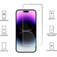 thumbnail image 2 of [3+3 Pack] for iPhone 15 Screen Protector and Camera Lens Protector, 9H Hardness HD Tempered Glass Screen Protector for iPhone 15, Easy Installation, Bubble Free, 2 of 7