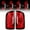 Red Lens, variant on Full LED Taillights for 2015-2022 Chevy Colorado with Sequential Turn Signal Rear Tail Light Black/Smoke Lens Brake Lamps