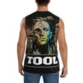 thumbnail image 4 of Tool Band Rock Men's Tank Top Lightweight Summer Sleeveless Tee Shirt Muscle Tank Tops Workout T-Shirts Casual Athletic Undershirts, 4 of 7