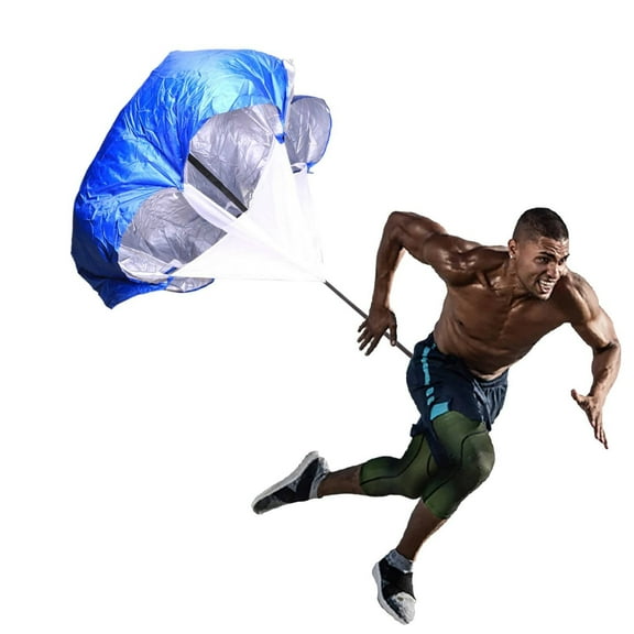ZEELIY Running Speed Parachute, Speed Resistance Parachute with Adjustable Strap Training Parachute Speed Chute for Speed and Acceleration Training, Speed Drills Resistance Trainer Equipment
