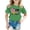 Green, variant on shqvo Girls T-Shirts 4t 100th Day Of School Graphic Short Sleeve T-Shirts School Uniform for Girls Fashion Casual Tops for Teens Baby Girl Summer Clothes