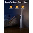 thumbnail image 7 of 12L Humidifiers Last 120 Hours, Cover up to 1000ft², Top Fill Ultrasonic Cool Mist Humidifier, 3 Mist Level, 24H Timer, Essential Oil Diffuser Humidifiers For Bedroom, Home, 7 of 7