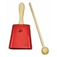 thumbnail image 3 of IQ Plus Cowbell, White,Red (IQ-M003-01), 3 of 3