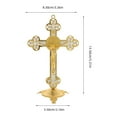 thumbnail image 3 of Jesus Carrying Cross Statue Home Office Decoration Western Statue Jesus Cross Figurine, 3 of 9