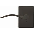 thumbnail image 3 of Schlage Fc21-Pen-Cen Custom Pennant Passage Or Privacy Door Lever Set - Bronze, 3 of 7