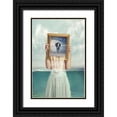 thumbnail image 1 of Bowen, Baden 13x18 Black Ornate Wood Framed with Double Matting Museum Art Print Titled - Deeper, 1 of 4