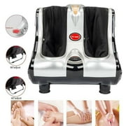 Hottest Smart Leg Massager Kneading Rolling Vibration Shiatsu Foot Calf Leg Massager 110V US Plug Gray
