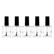 thumbnail image 1 of 5pcs/pack 15ml Empty Nail Polish Bottle with Brush Inside Clear Nail Polish Container Bottles, 1 of 4