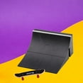 thumbnail image 4 of Skate Parks Kit Ramp Parts for Finger Skateboard Fingerboard Ramp Skateboard, 4 of 9