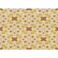 thumbnail image 1 of Ahgly Company Machine Washable Indoor Rectangle Transitional Brown Gold Area Rugs, 3' x 5', 1 of 7