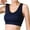 Navy, variant on PEASKJP Sports Bras For Women Sports Bra for Women Padded Support Criss Cross Bras Seamless High Impact Yoga Exercise Bras (Black,XL)
