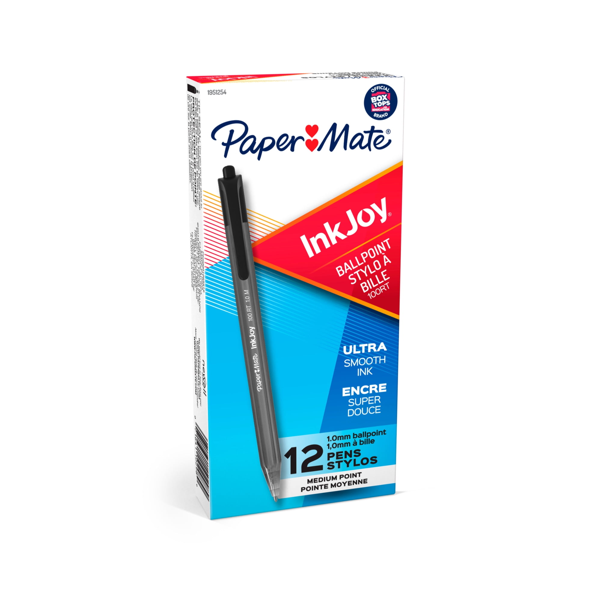 Paper Mate InkJoy 100 RT Retractable Ballpoint Pen, Blue