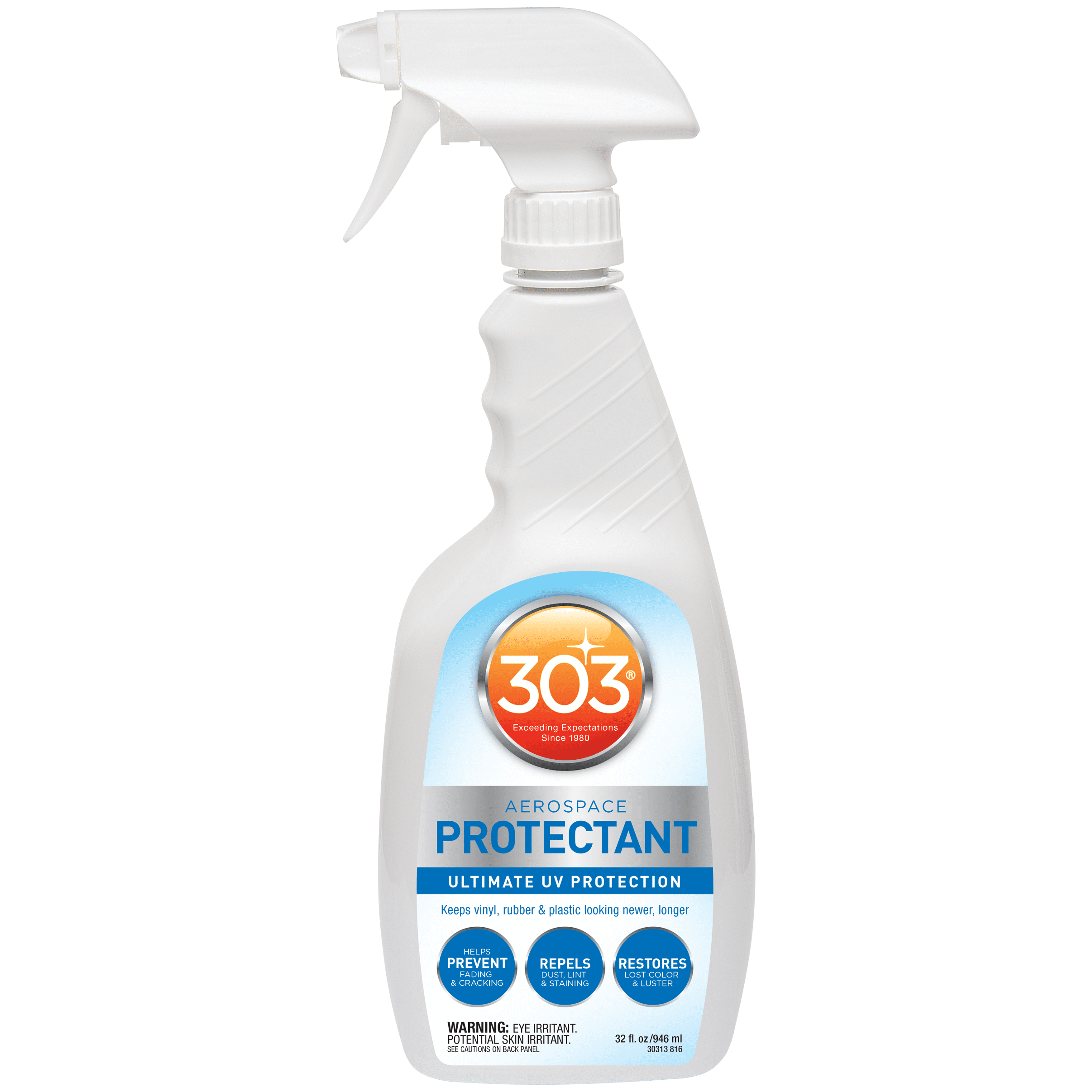 303 Aerospace Protectant for Plastic, Vinyl, Rubber, 32 ozUltimate UV