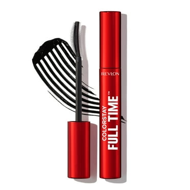 Revlon ColorStay Full Time Mascara, Buildable Volume, 401 Blackest Black