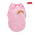 thumbnail image 2 of Ropa para perros Billuyoard suéter para mantener el calor para mascotas Rosado XXS, 2 of 6