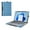 Light blue, variant on Laptop Case Cover for Lenovo IdeaPad 5 Pro 16 inch [not Compatible with Any Other Model] .2-in-1 PU Leather Detachable Notebook Sleeve（Light blue）