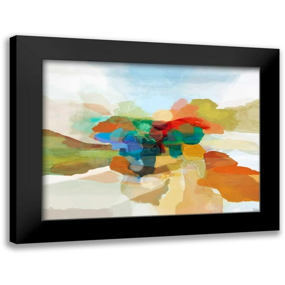 Tienhaara, Michael 14x12 Black Modern Framed Museum Art Print Titled - Fracture I