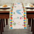 thumbnail image 2 of TAIAOJING Easter Table Flag Linen Sturdy And Durable Tablecloth Oil And Stain Resistants Tablecloth Home Party Decorations, 2 of 6