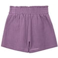 thumbnail image 5 of WMTBSRSW Big Girls Sumemr Shorts with Pockets Ruffle High Waisted Shorts Casual Lightweight Adjustable Tie Knot Loose Shorts 5-14 Years, 5 of 9