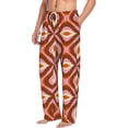 thumbnail image 2 of Fotbe Men'S 70s Retro Styleclassic Pajama Pants With Elastic Waist And Drawstring Pockets，Pajama Pants Mens Lounge Pants Super Soft, 2 of 9