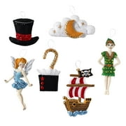 Bucilla Felt Ornaments Applique Kit Set Of 6-Neverland Christmas